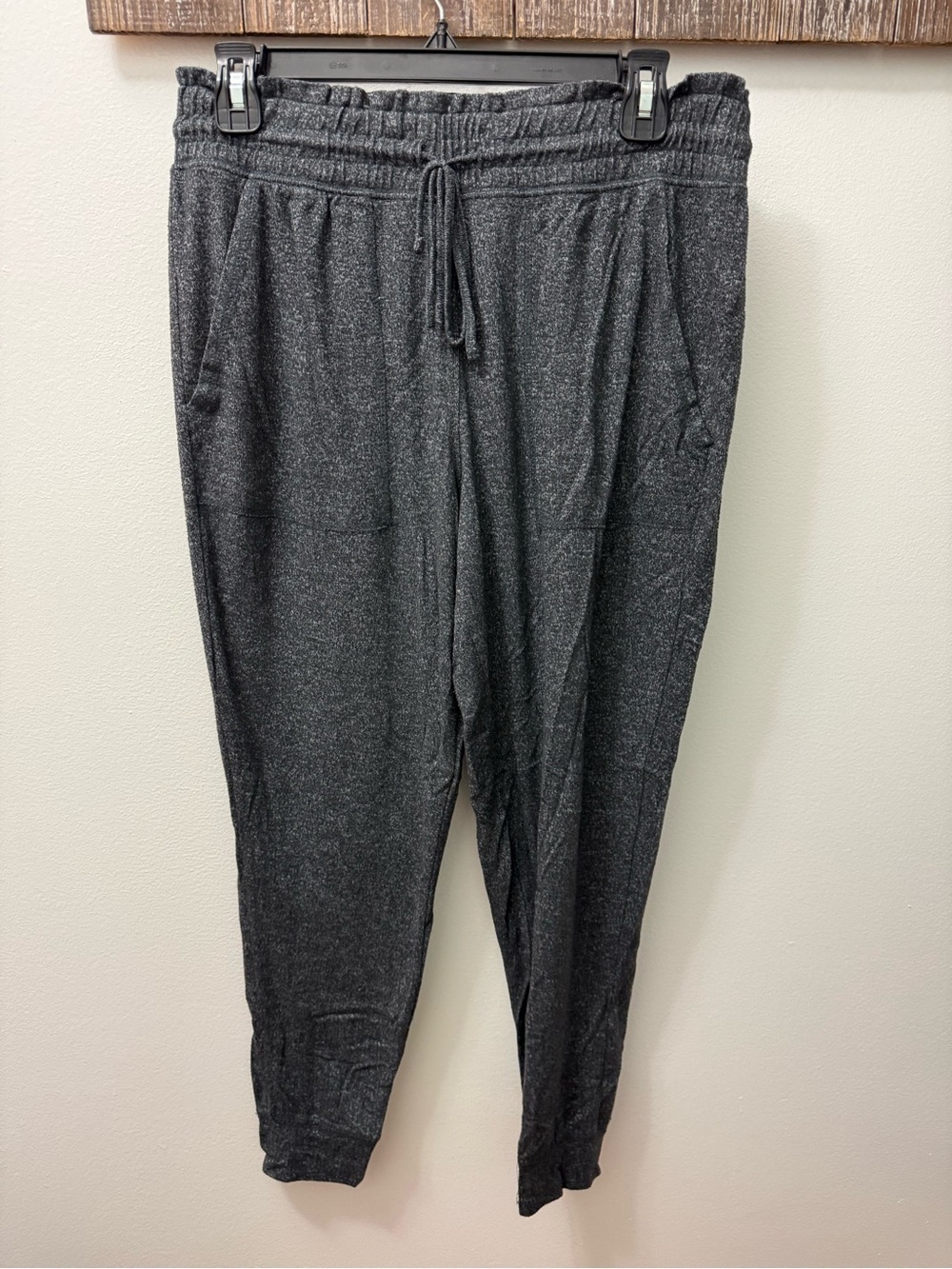 aerie Charcoal Gray Knit Joggers